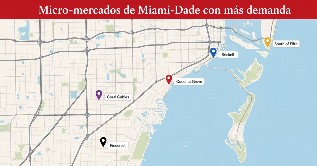 Micro-mercados de Miami-Dade para compradores y vendedores hispanos, Labrada Realty