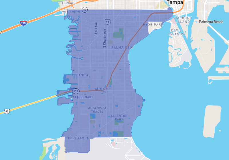 South Tampa; Hyde Park