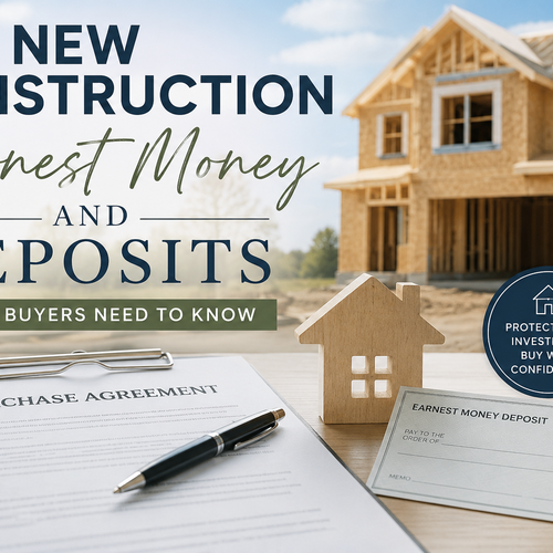 New Construction Earnest Money and Deposits