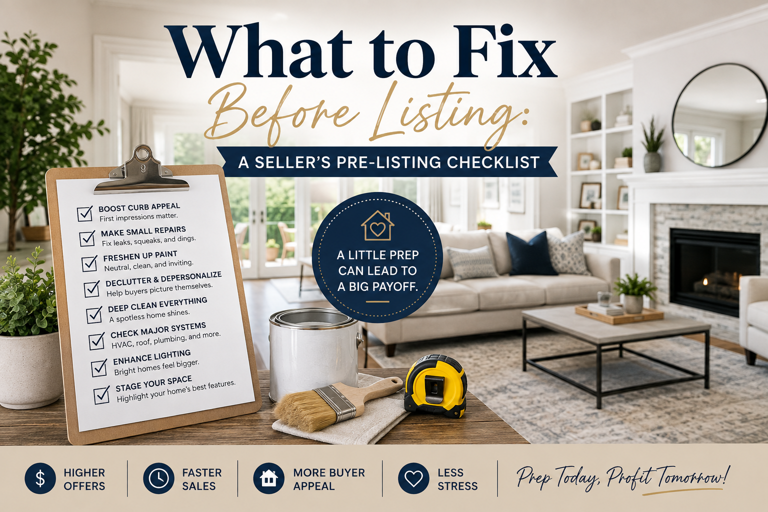 What to Fix Before Listing Your Home | Amy Beyer Realtor