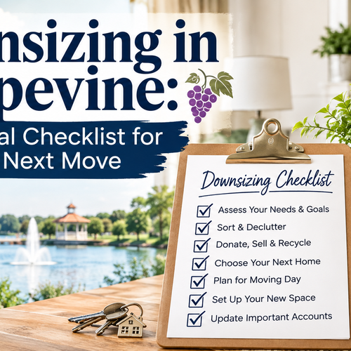 Downsizing: A Practical Checklist for Your Next Move