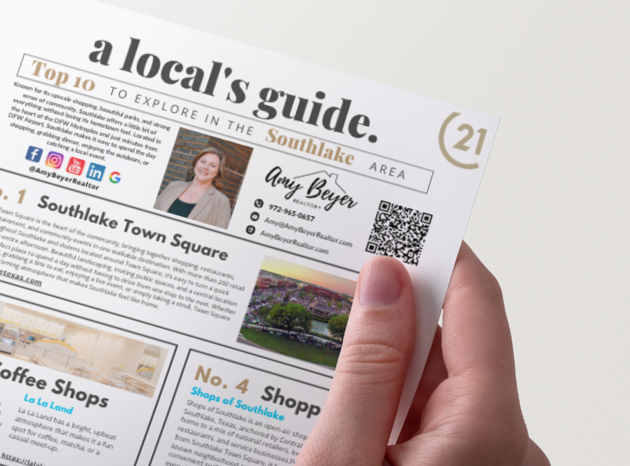 southlake local's guide by amy beyer realtor