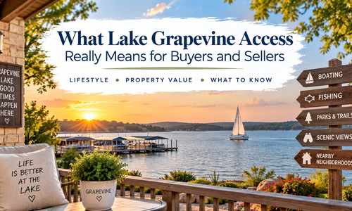 What Lake Grapevine Access Really Means