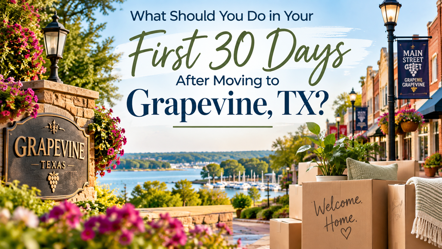 Moving to Grapevine, TX: Your First 30 Days by Amy Beyer Realtor