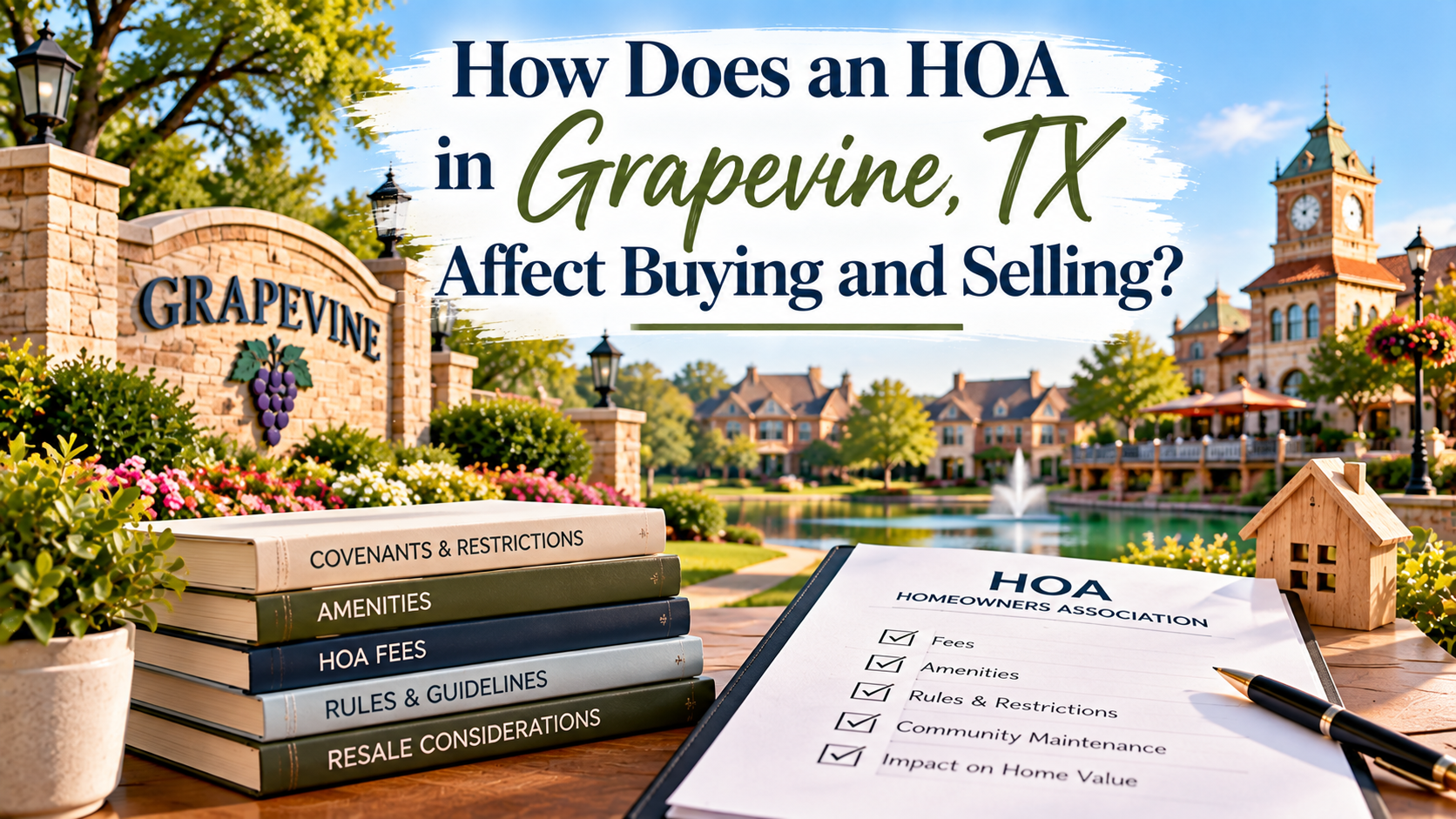 Grapevine HOA Buying and Selling Guide by Amy Beyer Realtor