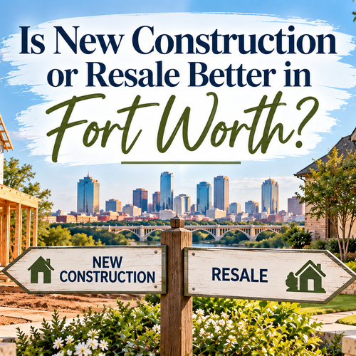 Is New Construction or Resale Better in Fort Worth?