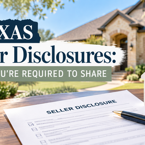 Texas Seller Disclosures: What You're Required to Share