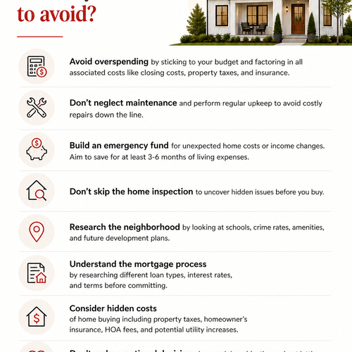 First Time Homebuyer Mistakes