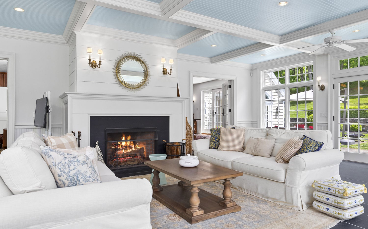 White Living Room Photo Neil