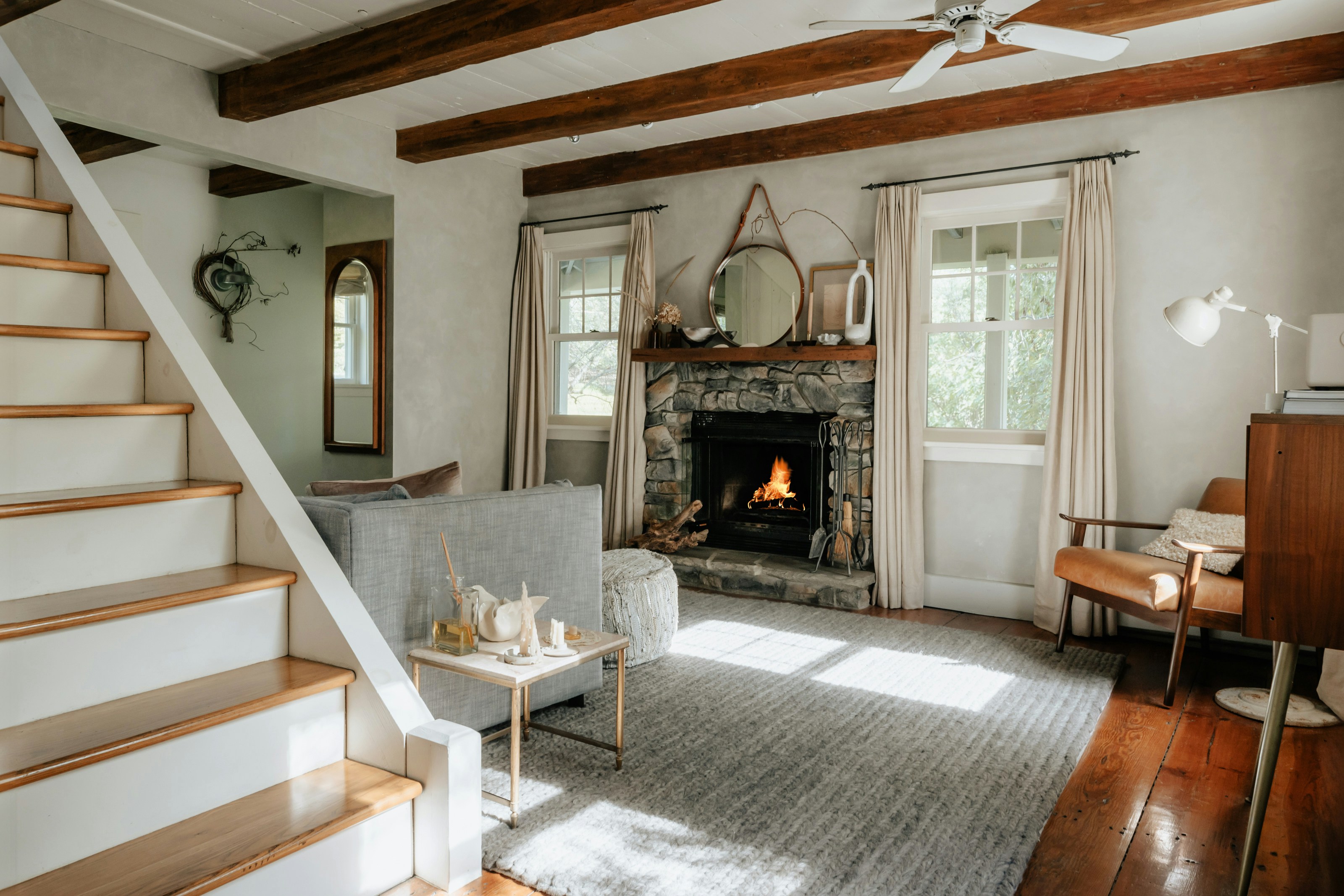 Neutral tone living room