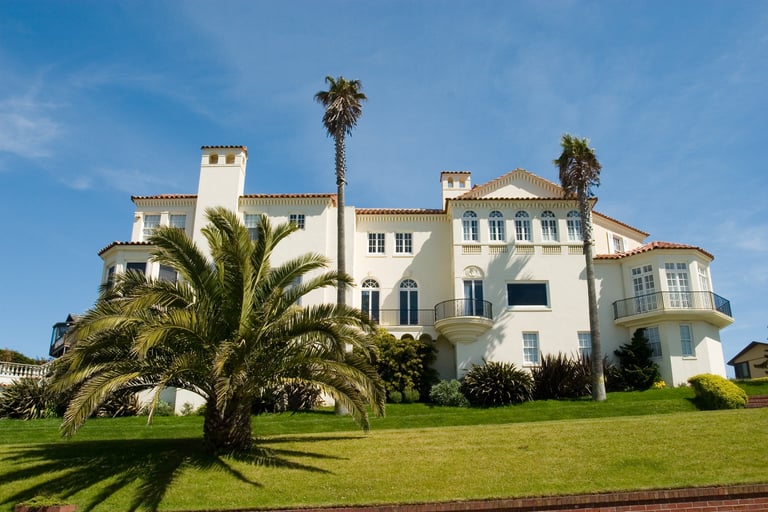 Mansions,In,San,Francisco,California