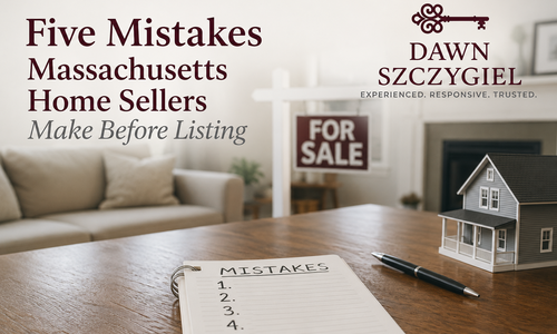 Five Mistakes Massachusetts Home Sellers Make Before Listing!
