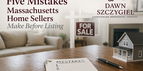 Five Mistakes Massachusetts Home Sellers Make Before Listing!