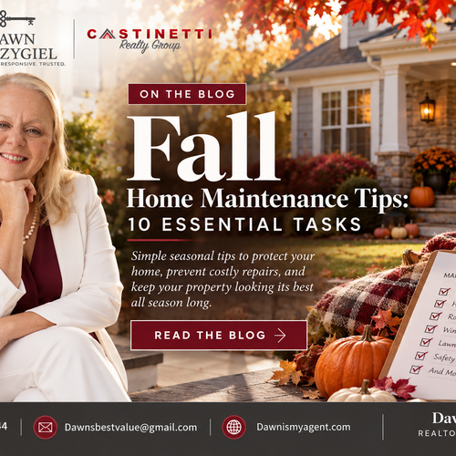 Fall Home Maintenance Tips: 10 Essential Tasks | Dawn Szczygiel