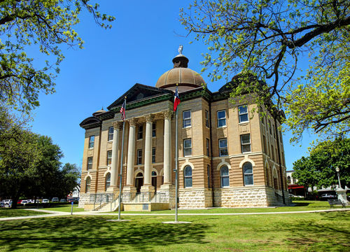 Hays County Historic Courthouse in San Marcos