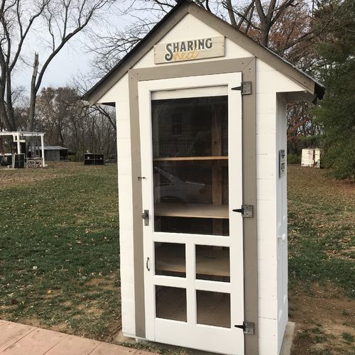 Sharing Shed Opens to Help Those in Need