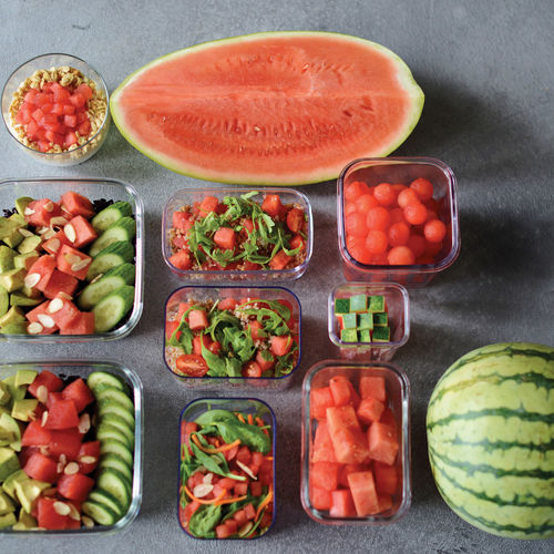 Perfectly Portable Watermelon Dishes