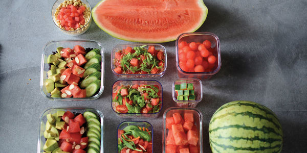 Perfectly Portable Watermelon Dishes