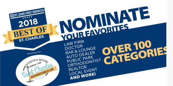 Nominate Us for Best in St Charles