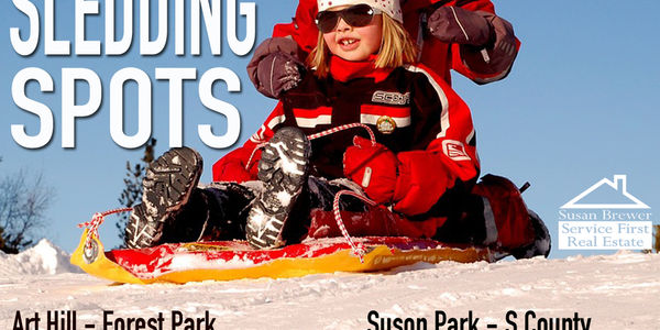 Best Sledding Spots in St Louis