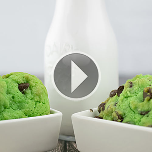 Lucky Shamrock Cookies