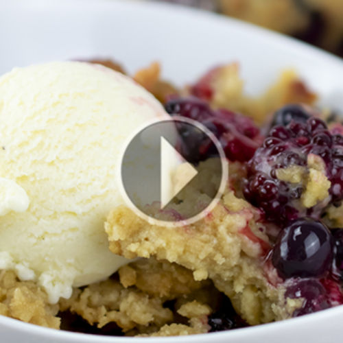 A Cobbler Full of Summer Flavors
