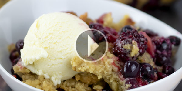 A Cobbler Full of Summer Flavors