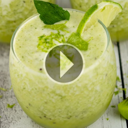 A Luscious Lime Smoothie for Hot Summer Days