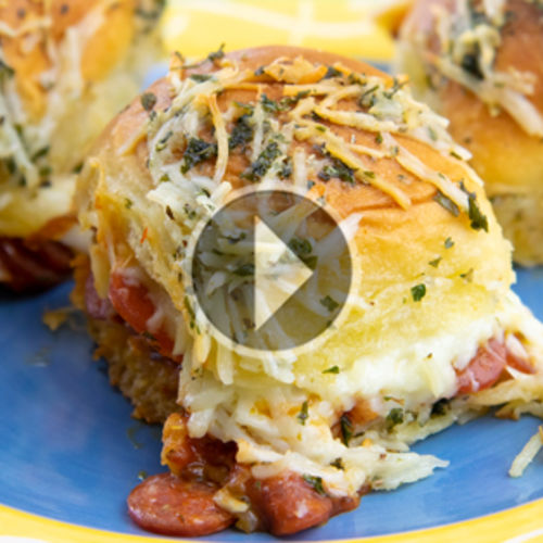 Easy Recipe Friday - Pepperoni Pizza Sliders