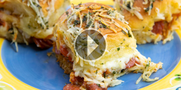 Easy Recipe Friday - Pepperoni Pizza Sliders