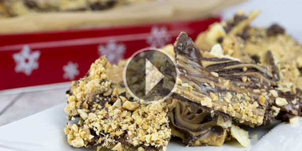 Peanut Butter Saltine Candy
