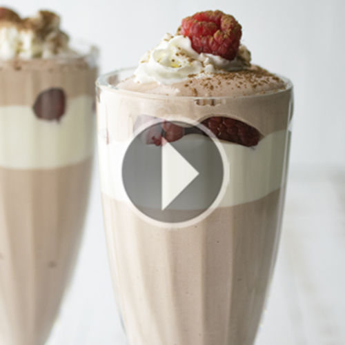 Easy Recipe Friday - Creamy Raspberry Mocha Parfait