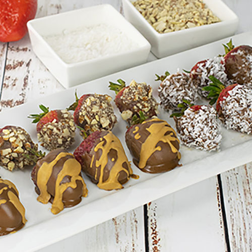 A Show-Stopping Strawberry Snack