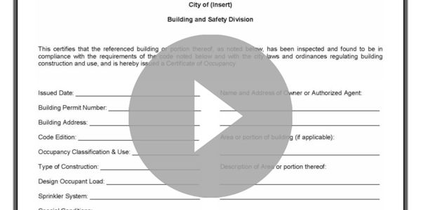 Municipal Inspections and Occupancy Permits