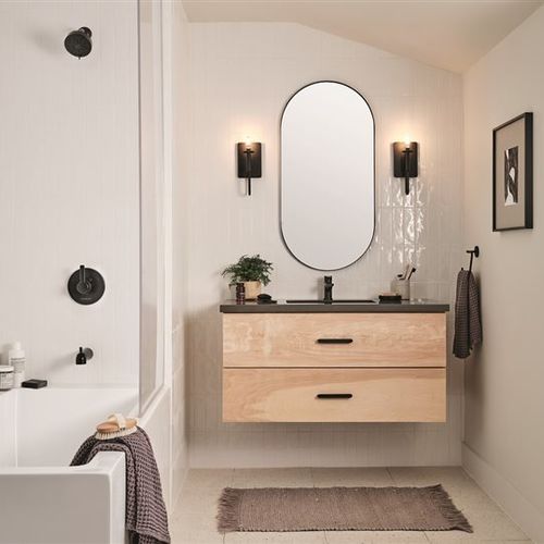 Simple Tweaks for a Contemporary Bath