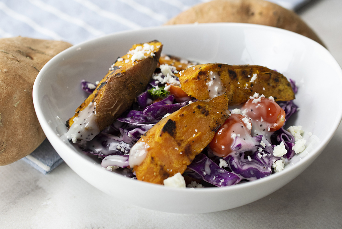 16284_VID_SweetpotatoWedgeandPurpleCabbageSaladwithPoppyseedDressing