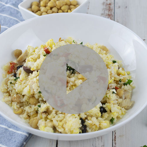 Greek Chicken Fried Rice