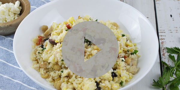 Greek Chicken Fried Rice
