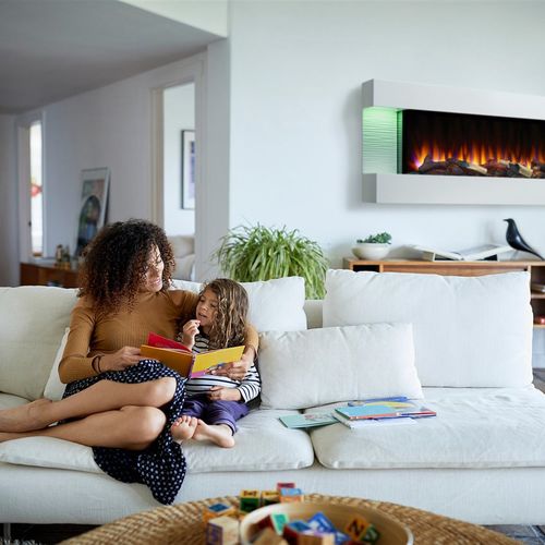 Electric Fireplaces Spark Simple Home Improvement Solutions