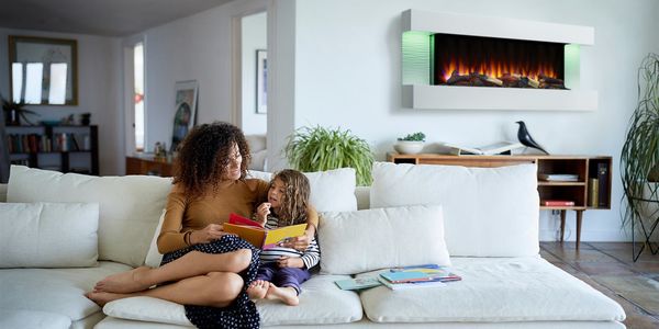 Electric Fireplaces Spark Simple Home Improvement Solutions