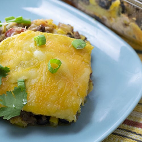 Tex-Mex Beef Lasagna