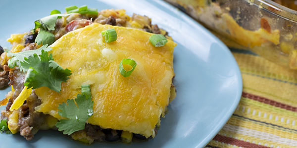 Tex-Mex Beef Lasagna
