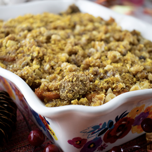 Crunchy Sweet Potato Casserole