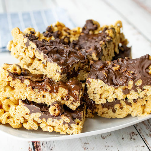 5-Minute Dark Chocolate Cereal Bars