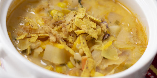 Barbecue Corn and Potato Chowder