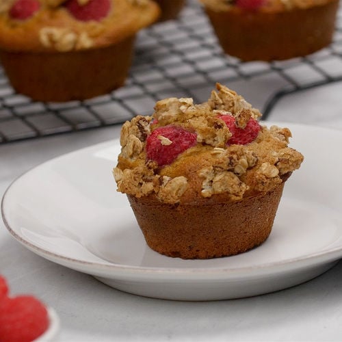 Raspberry Streusel Muffins