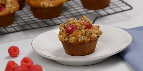 Raspberry Streusel Muffins