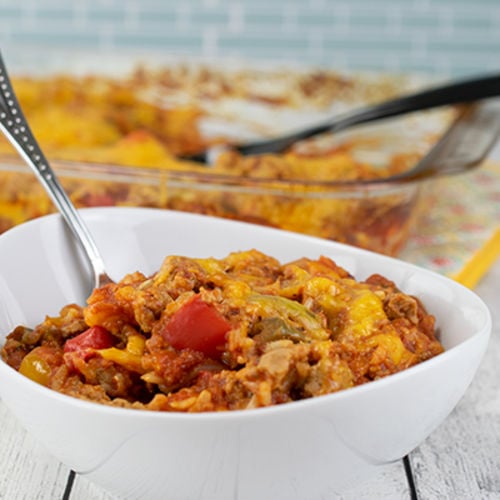 Stuffed Bell Pepper Casserole