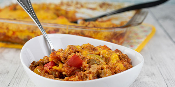 Stuffed Bell Pepper Casserole