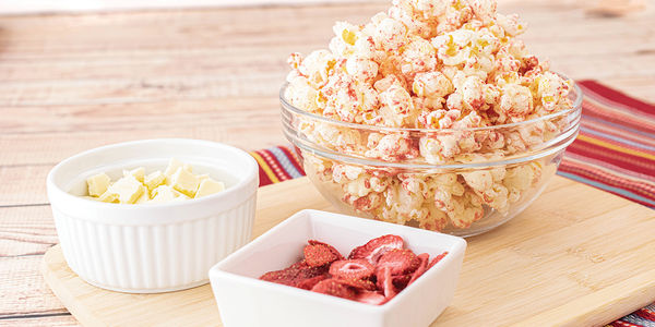 Strawberries and Cream Popcorn